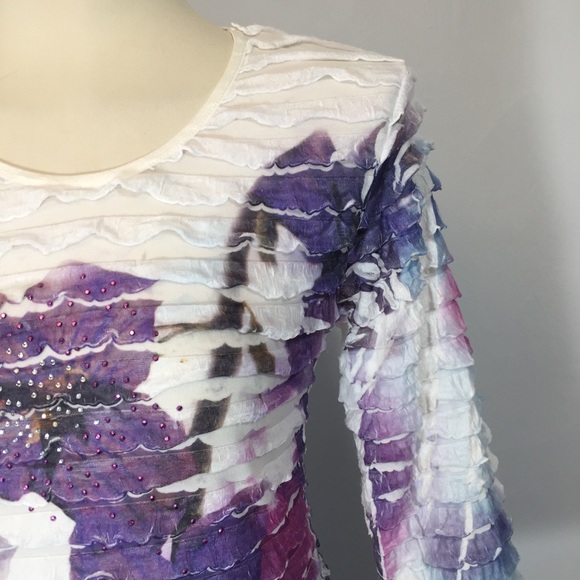 Brina & Em Ruffled Top - Picture 4 of 6